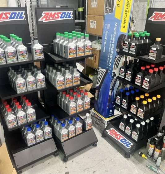 AMSOIL products and racing heritage